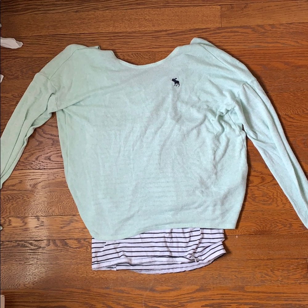 Green sweater
